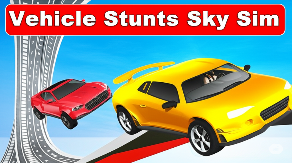 Vehicle Stunts Sky Sim