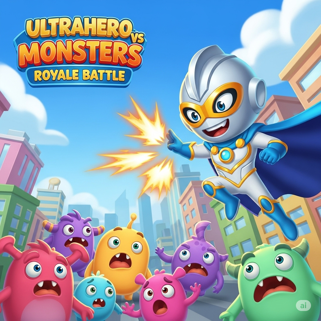 Ultrahero Vs Monsters Royale Battle