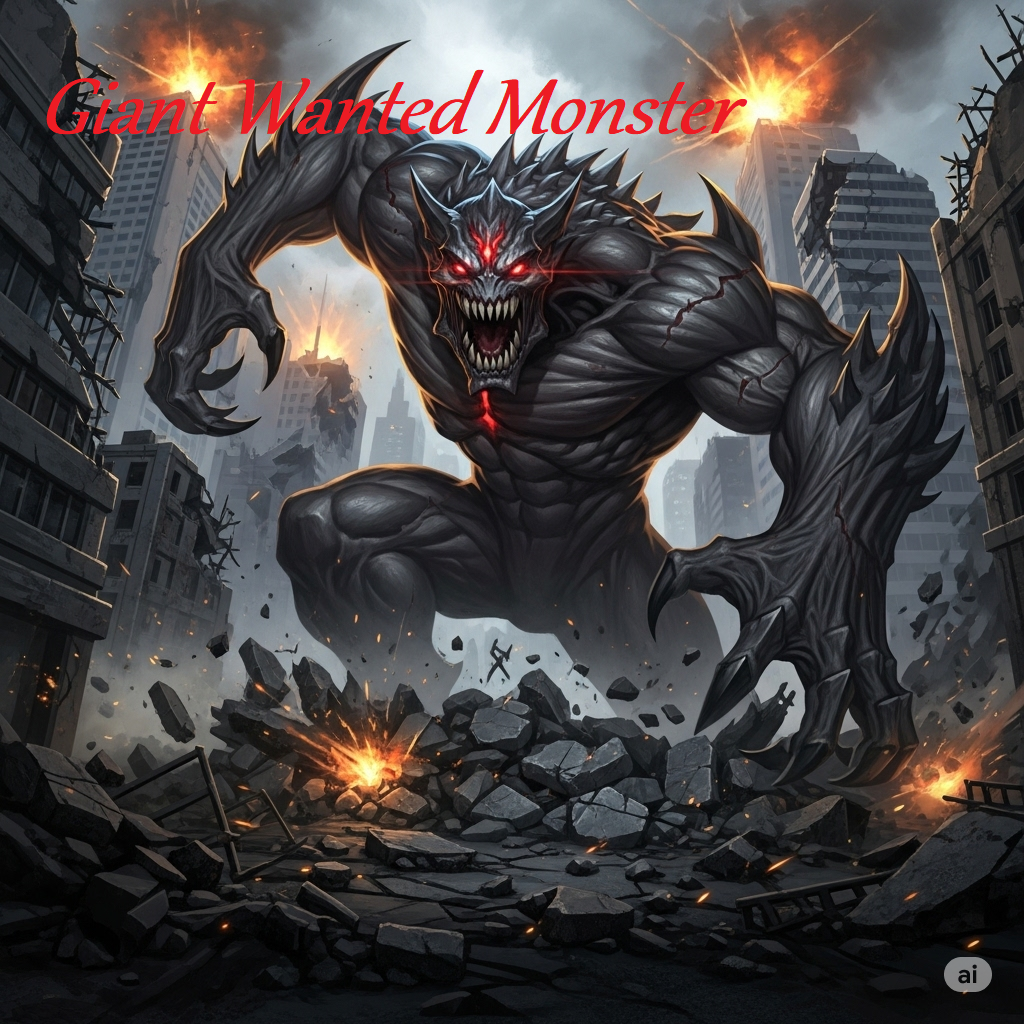 Giant Wanted Monster
