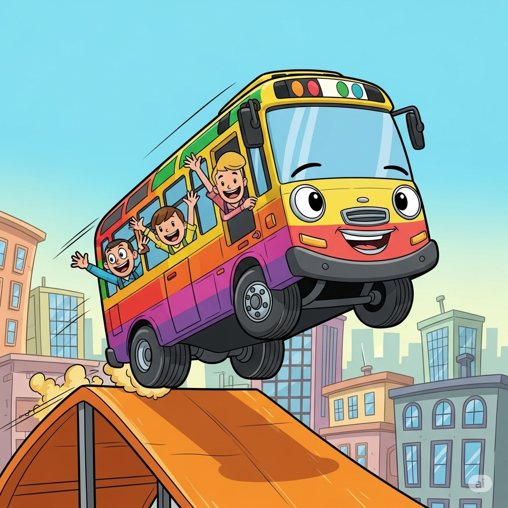 Ramp Bus Stunt Simulator